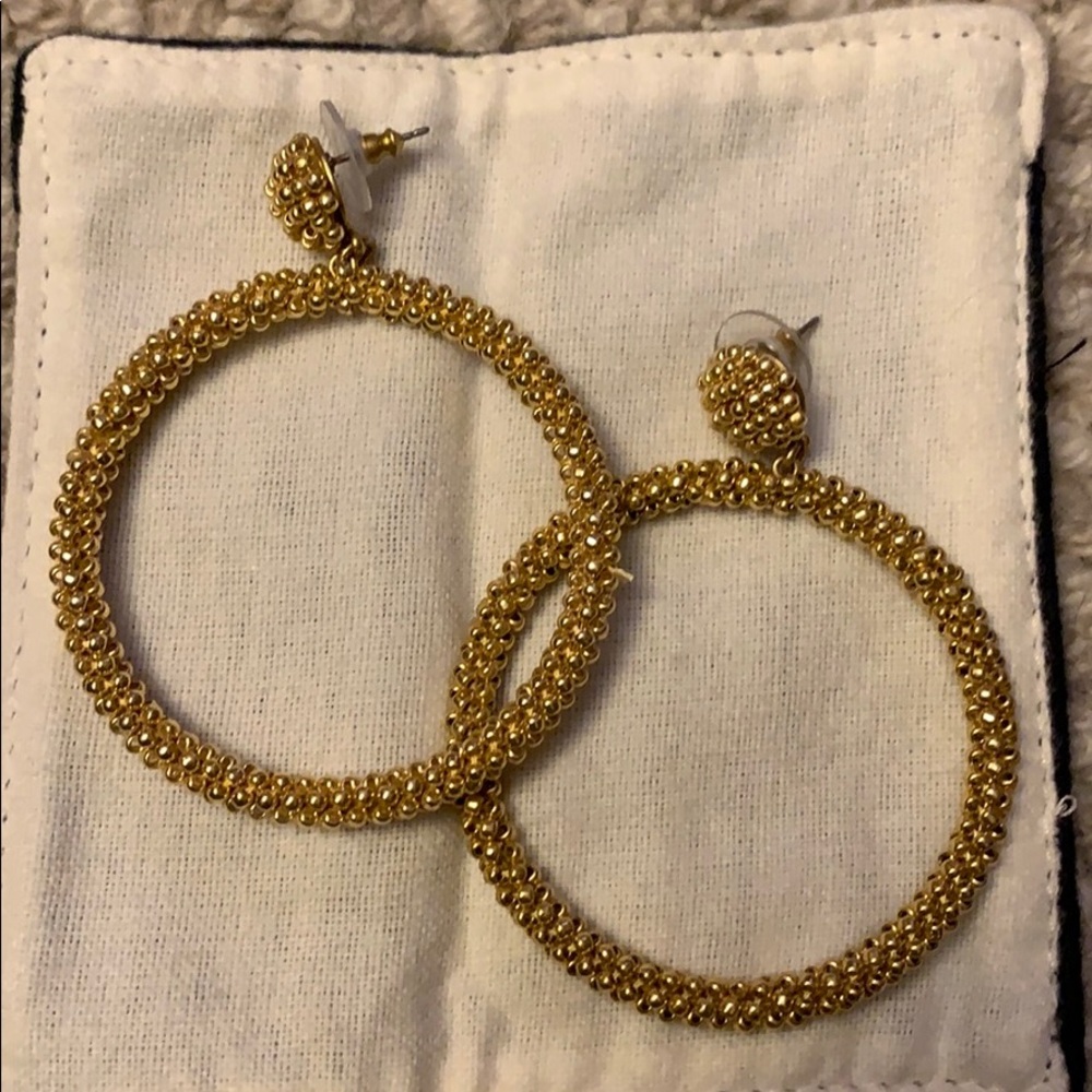 J. Crew gold earrings